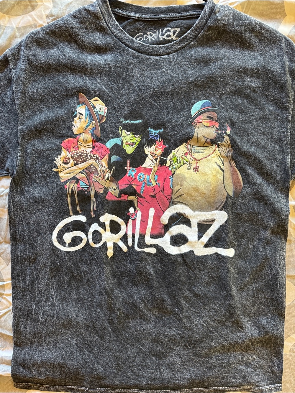 Gorillaz Men's Graphic Short Sleeve Tee